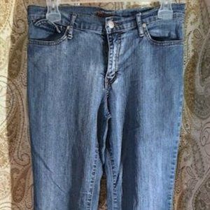 DRAMA BLUE STRETCH EMBELLISHED JEANS JUNIORS 5/6